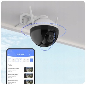 Уличная Wi-Fi 360° FullHD ИК-камера панорамирования/наклона C8C