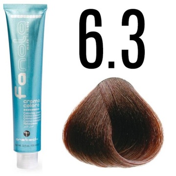 Fanola Crema Colore 100ml Farba do włosów 6.3