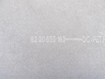 POLIČKA KUFRU ZADNÍ RENAULT MODUL GRAND FACELIFT 2008-2012R