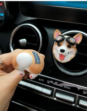 ОСВЕЖИТЕЛЬ АВТОМОБИЛЯ CORGI DOG CONTROL АВТОМОБИЛЬНЫЙ АРОМАТ ДЛЯ РЕШЕТКИ ДУХИ