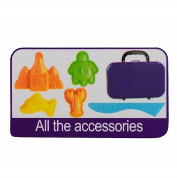 КИНЕТИЧЕСКИЙ ПЕСОК В ЧЕМОДАНЕ, ФОРМА 250Г