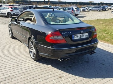 Mercedes CLK W209 Coupe C209 AMG 6.2 V8 (63 AMG) 481KM 2007 Mercedes CLK 63 AMG 6.3 AMG Rarytas Idealny Stan, zdjęcie 3