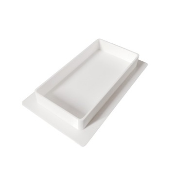 Заглушка, окончание для плоского колена 110x55