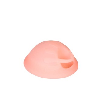 Delikatny dysk menstruacyjny one size -umożliwia stosunek, pudrowy Femi.Eko