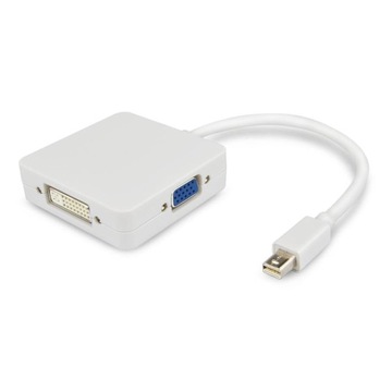 Конвертер адаптера Mini DP DisplayPort в VGA/DVI/HDMI