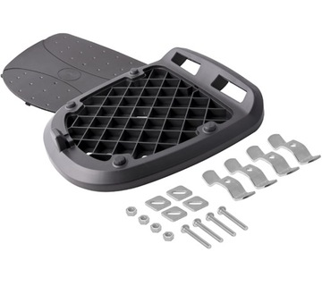 Багажник Moretti, MR-711, 32л, черный, отражатель красный