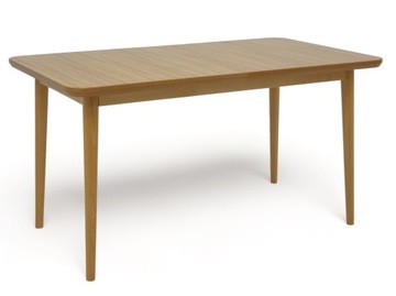 Stół rozkładany dąb owalny drewniany loft 80x120/160 do salonu jadalni