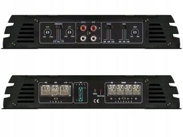 MOCNY WZMACNIACZ SAMOCHODOWY 2KANAŁOWY CRUNCH 500W