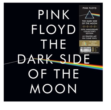 PINK FLOYD The Dark Side Of The Moon, 2LP VINYL CLEAR, 50-летие