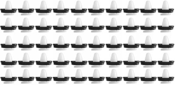 PEUGEOT BOXER SPINKA KOŁEK LISTWY KOMPLET DRZWI - ORYGINALNY PRODUKT