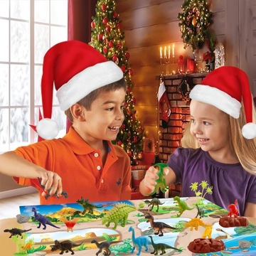 Адвент-календарь с динозаврами