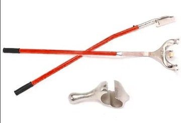 Ручной шиномонтажный станок для демонтажа грузовых шин / Колесные ложки