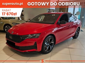 Skoda Octavia IV Liftback 1.5 TSI EVO 150KM 2025 SKODA Octavia Sportline 1.5 TSI mHEV DSG Sedan 150KM 2025