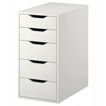 IKEA ALEX Komoda biały 36x70 cm szafka