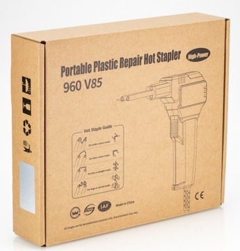 MOCNA 85W SPAWARKA PLASTIKU ZSZYWARKA ZSZYWACZ 400 ZSZYWEK SIATKA 960V 85W