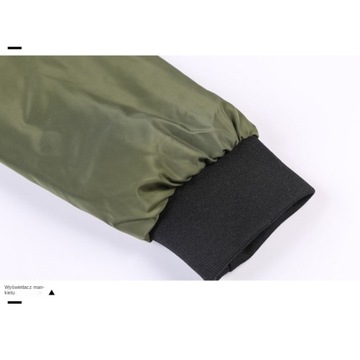 Мужской переходный бомбер с воротником стойкой