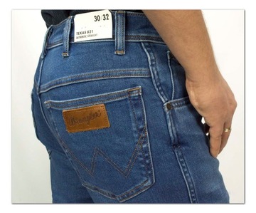 Wrangler Texas Rustic męskie spodnie jeansy W44 L32