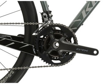 Гравийный велосипед Kross Esker 8, размер XL, 22 дюйма, серый