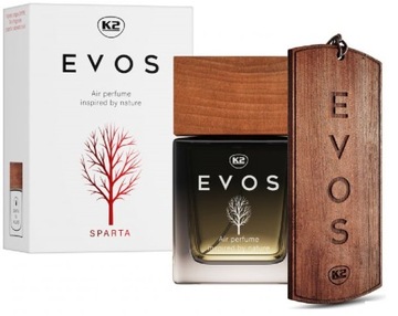K2 EVOS SPARTA ZESTAW PERFUMY 50ML ZAWIESZKA