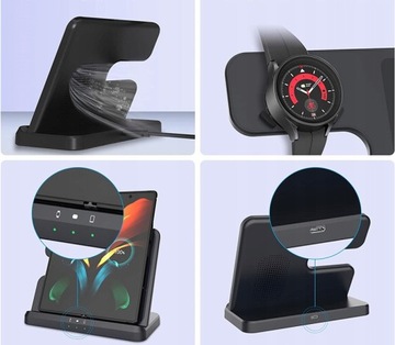 Индуктивное зарядное устройство Samsung Trio 3in1