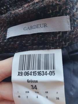 Gardeur spódnica wełniana alpaka wiskoza XS/S