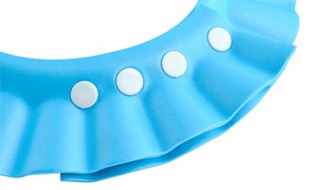 МОСТИК ДЛЯ МАЛЫШЕЙ И ДЕТЕЙ ШАПКА ДЛЯ МЫТЬЯ ВОЛОС, СИНИЙ