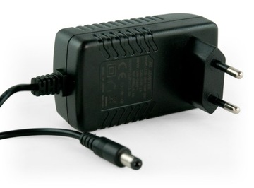 Zasilacz Impulsowy 24V 1A 24W EVERCELL do taśm LED i innych, DC 2,1/5,5(+)