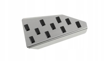 Podstupnice Ocel Chrom Toyota Avensis III 2009-