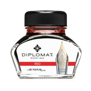 Atrament Diplomat Red 30ml