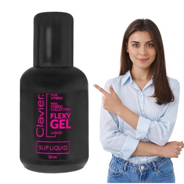 PŁYN PREPARAT MODELOWANIA MASY ŻELOWEJ AKRYLOŻELU SLIP LIQUID FLEXY 50ml