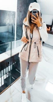 АСИММЕТРИЧНЫЙ ВЕСЕННИЙ ЖИЛЕТ 2/3 XL