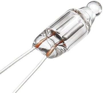 NEONÓWKA POMARAŃCZOWA 65VAC 4X10mm 5-SZTUK