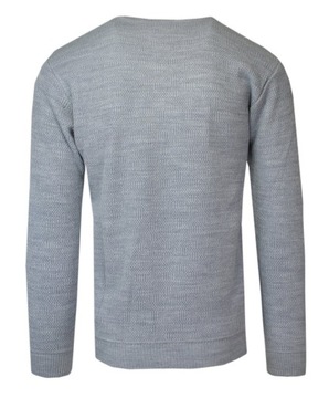 Голубой шерстяной свитер VIP STENDO 3XL