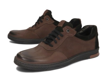 КОЖАНАЯ МУЖСКАЯ ОБУВЬ KOMODO 918 BROWN 40