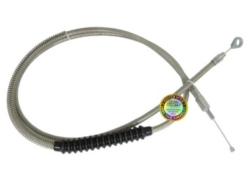 Linka Sprzęgła 200 cm / Pancerz 190 cm do Harley Oplot Stal Nierdzewna