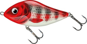 Wobler SALMO Slider 7cm HOLO RED HEAD STRIPER QSD329