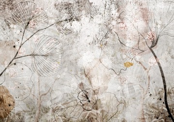 FOTOTAPETA KWIATY LIŚCIE 400x280 b-A-10395-a-a