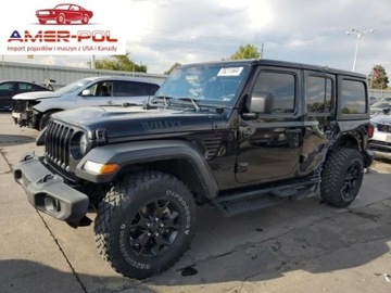 Jeep 2020 Jeep Wrangler 2020r., Unlimited, od ubezpieczalni 3.6 Benzyna 285KM