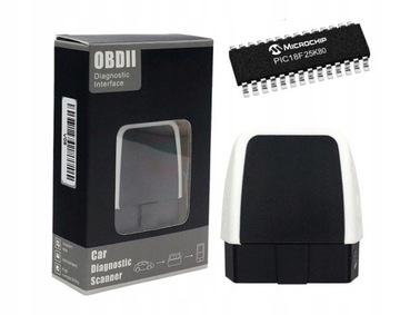 Интерфейс OBDII Elm327 BT 4.0 PIC18F25K80 V08 v2.2