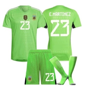 23-24 Zestaw piłkarski AFA nr 23 E.Martinez Bramkarz, zielony, M