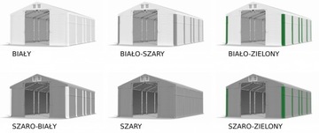 Namiot Garażowy 4x9m [2,5m] Magazynowy DAS 580 W