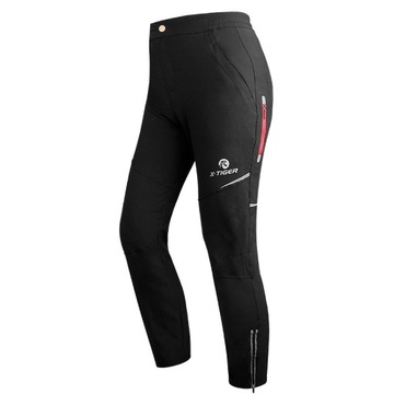 Spodnie Na Rower Kolarskie Rowerowe Męskie Z Kieszeniami Duże Rozmiary 5XL