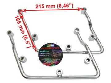 Багажники SAFE LOCK для YAMAHA XV 1600 1700 ROAD STAR / 21,5 см