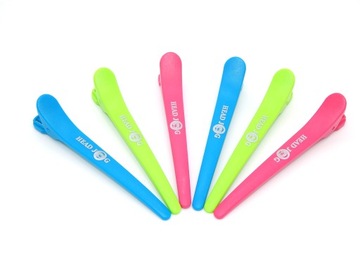 Head Jog Klip Itz Klipsy Fryzjerskie Neon 6 szt