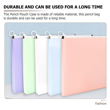 Папка для документов на молнии, карандаш, скоросшиватель, 5 шт.