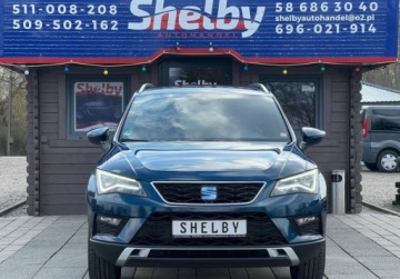 Seat Ateca SUV 1.5 EcoTSI 150KM 2018 Seat Ateca 1.5TSI 150KM DSG Xenon Led Navi Kamera Klima Pol Skora OPLACONY, zdjęcie 2