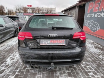 Audi A3 8P Hatchback 3d 1.4 TFSI 125KM 2010 Audi A3 Sportback Lift LED Klimatronik Elektryka Serwis 1.4 Benzyna 125KM, zdjęcie 5