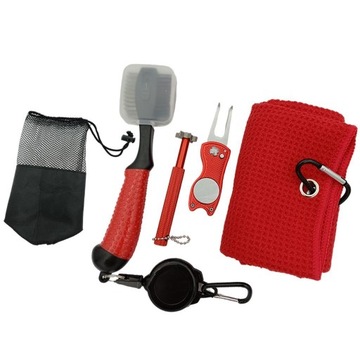 Golf Club Cleaner Golf Brush Club Groove Red