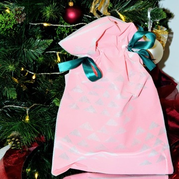 ПОДАРОЧНЫЙ СУМОК РОЗОВЫЙ маленький