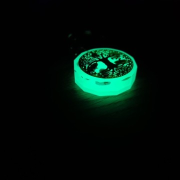 СВЕТЯЩИЙСЯ ЛЮМИНЕСЦЕНТНЫЙ БРЕЛОК Древо Жизни АМЕТИСТ БИРЮЗА ОПАЛ КУЛОН